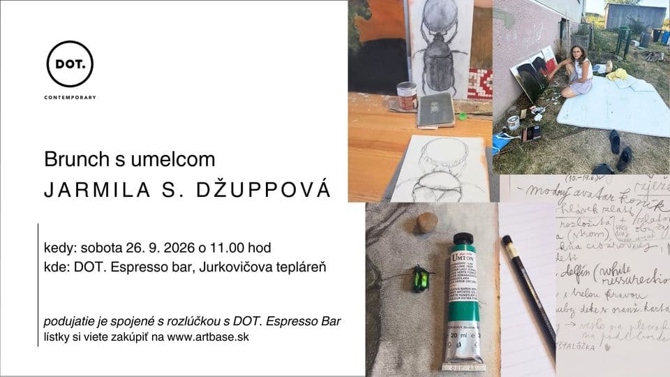 26. 9. Brunch s umelcom / Jarmila S. Džuppová