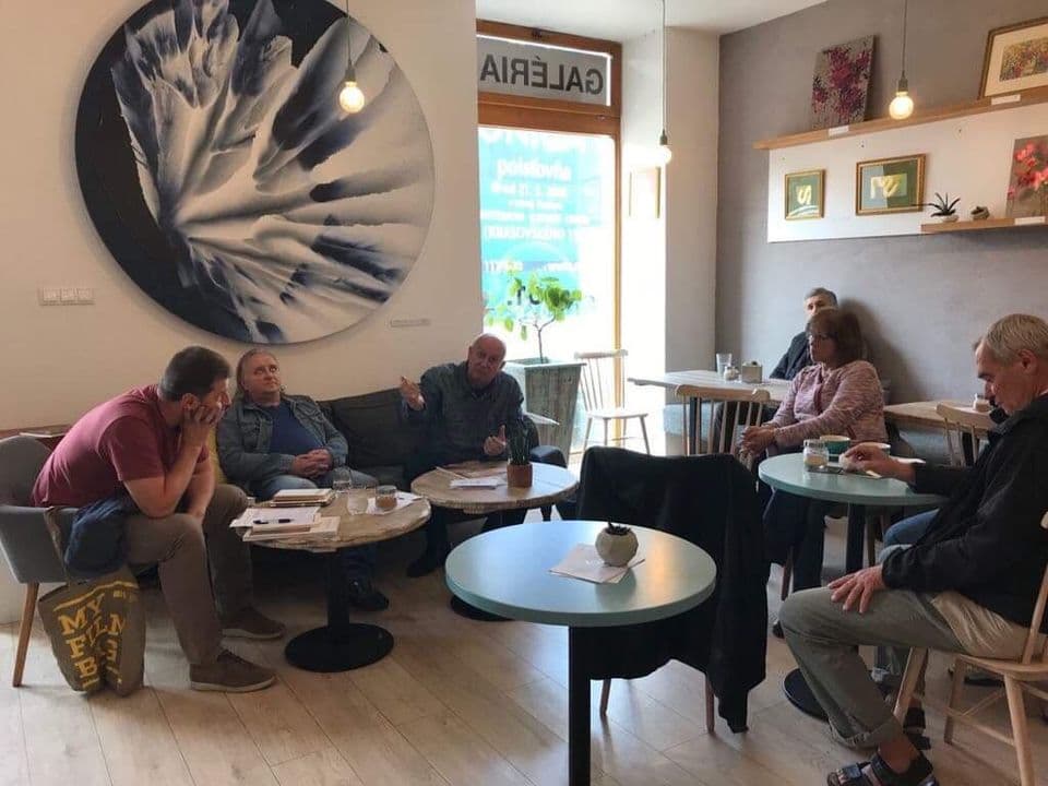 Brunch s umelcom o živote a tvorbe Rudolfa Filu - 20.10.2018