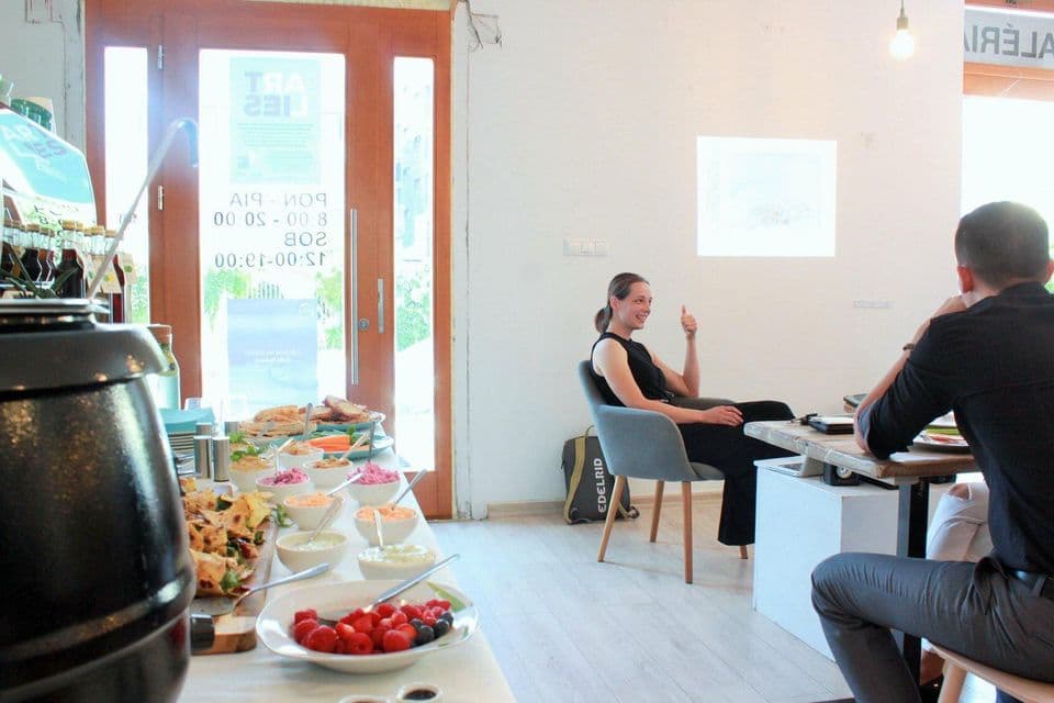 Brunch v DOT. Gallery so Žofiou Dubovou - 14.7.2018