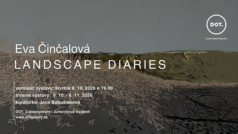 Eva Činčalová / Landscape Diaries – pozvánka