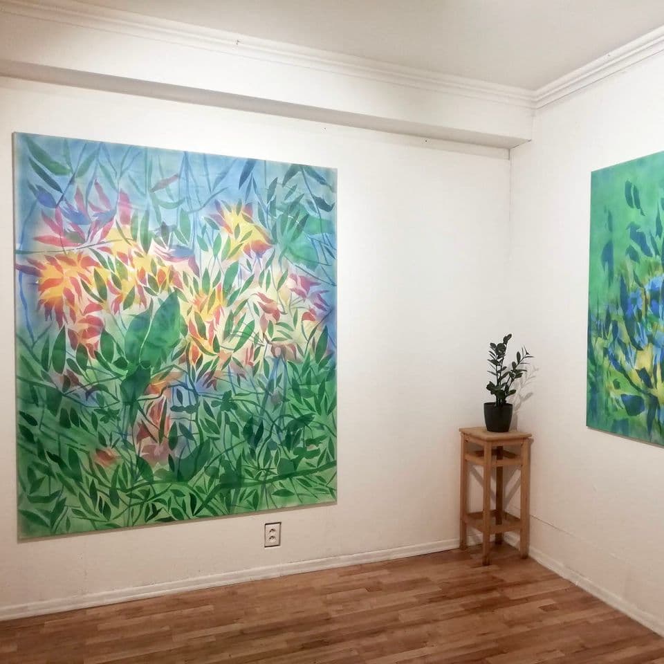 Lucia Oleňová / ODTIENE ZELENEJ (pop-up výstava)